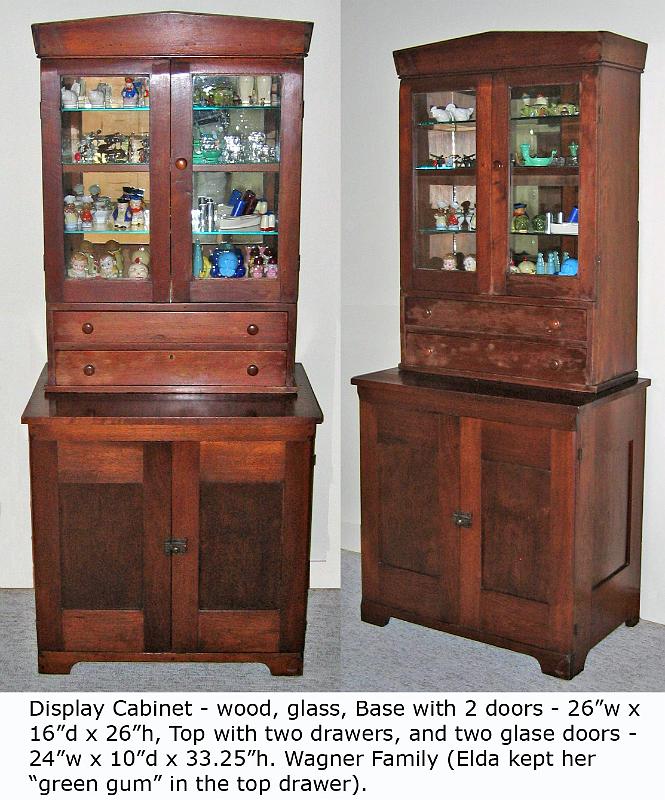 W-Display cabinet, Wagner